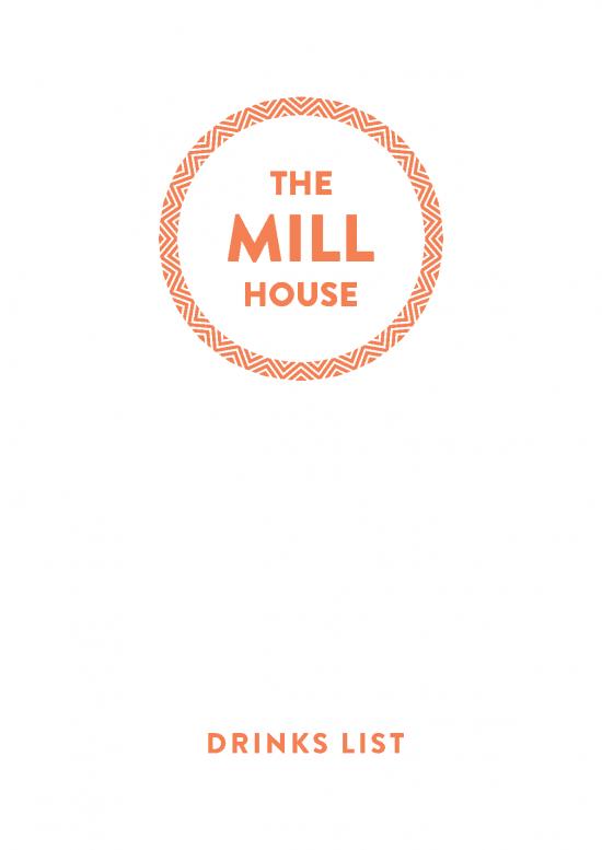picture_The Mill House Restaurant Drinks List 091122