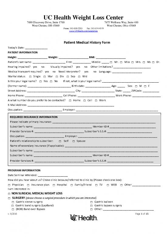 picture_Uc Health Weight Loss Center Medical History Form 9 27 16 Final