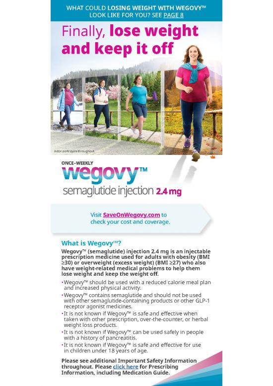 picture Calorie Counter Pdf 144431 | Wegovy Patient Brochure Digital Rel 01