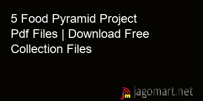 picture 5 Food Pyramid Project Pdf Files | Download Free Collection Files
