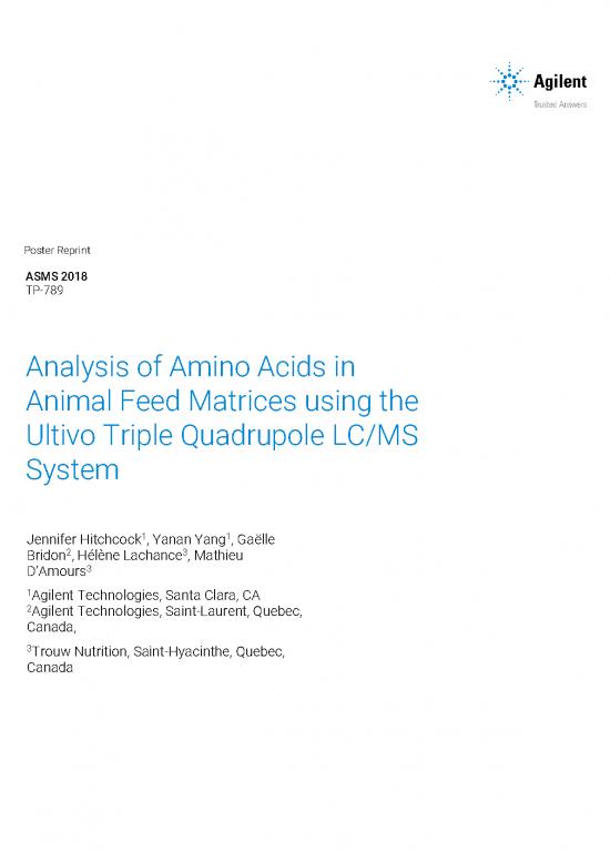 picture Nutrition Therapy Pdf 147821 | Agilent Asms2018 Tp789