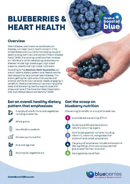 picture American Heart Association Heart Healthy Diet Pdf 146095 | Blueberrorg Heart Health Resource