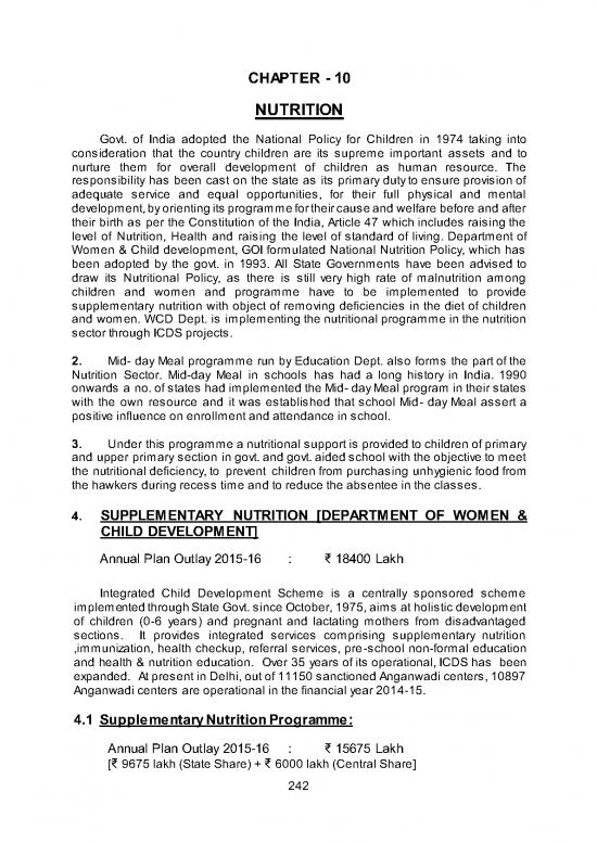 picture Supplementary Nutrition Pdf 146136 | Ch 10 Nutrition