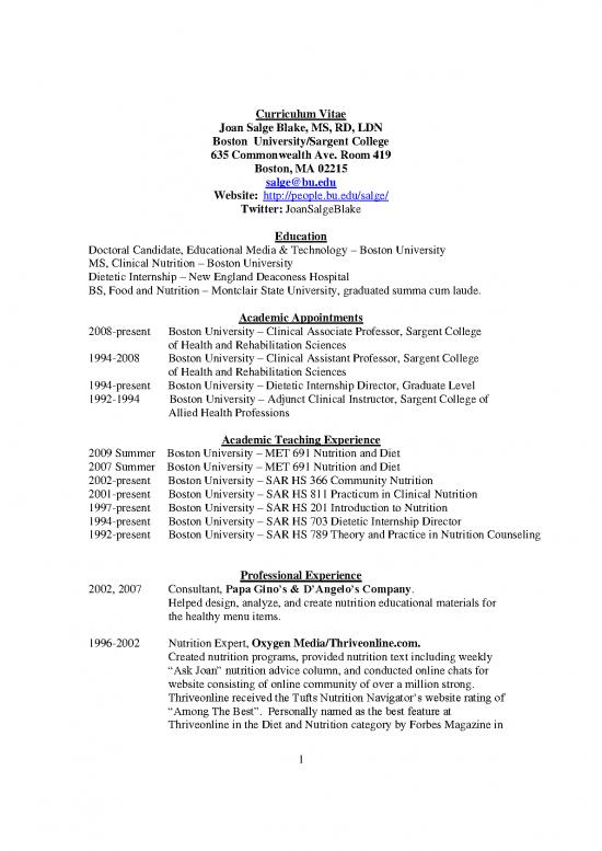 picture_Nutrition Therapy Pdf 147917 | Cv Joan Salge Blake 2012