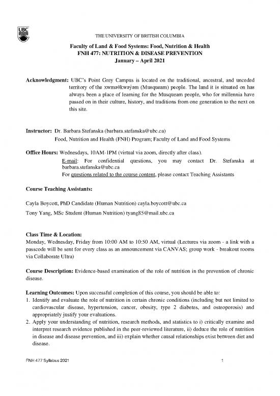 picture_Nutrition Therapy Pdf 147563 | Fnh 477 Syllabus And Schedule 2021 Final