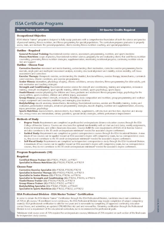 picture_Fitness Nutrition Pdf 147090 | Issa Ces Certificate Programs
