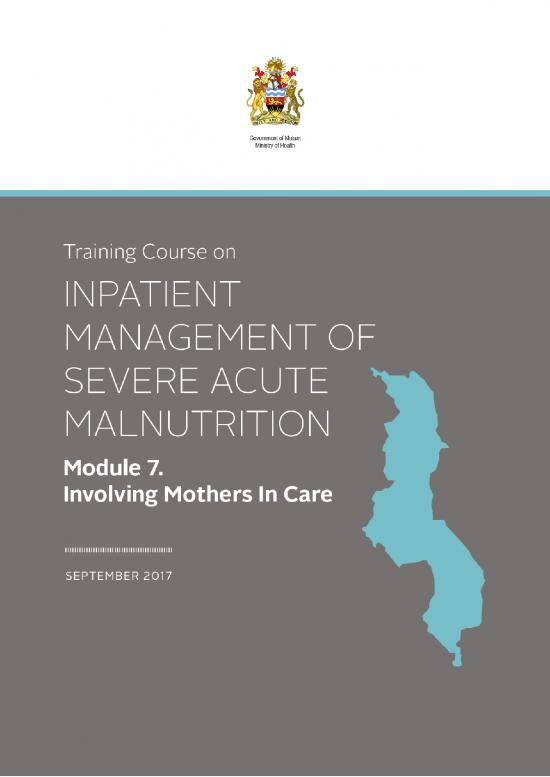 picture_Malawi Cmam Inpatient Care Module 7 Involving Mothers Sep2017