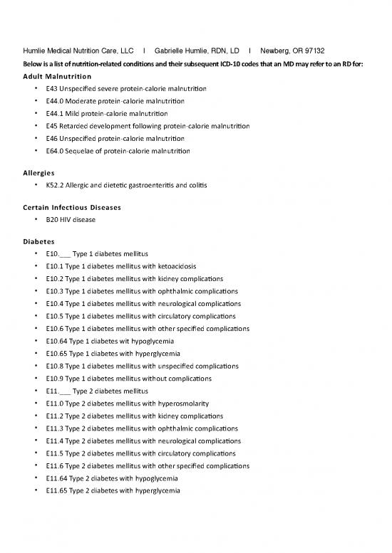 picture_Nutrition Therapy Pdf 146988 | Nutrition Diagnosis Icd 10 Codes