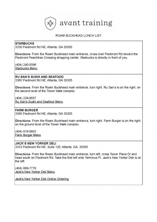 picture_Roam Buckhead Lunch List
