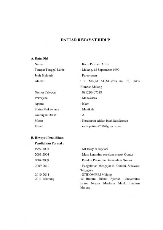 picture 11220093 Lampiran | File - Daftar Riwayat Hidup Id 15734