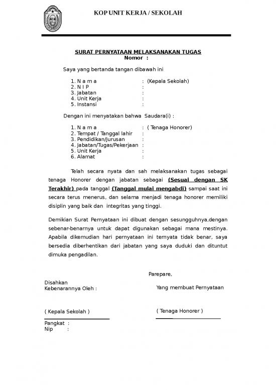 picture_File - Surat Pernyataan Id 13492 | Surat Pernyataan Khusus Honorer Ii