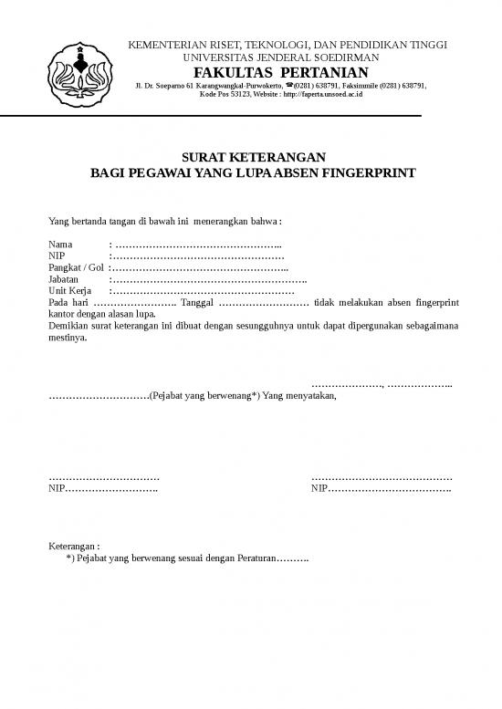 picture_File - Surat Keterangan Id 13581 | Surat Ijin Lupa Tidak Absen