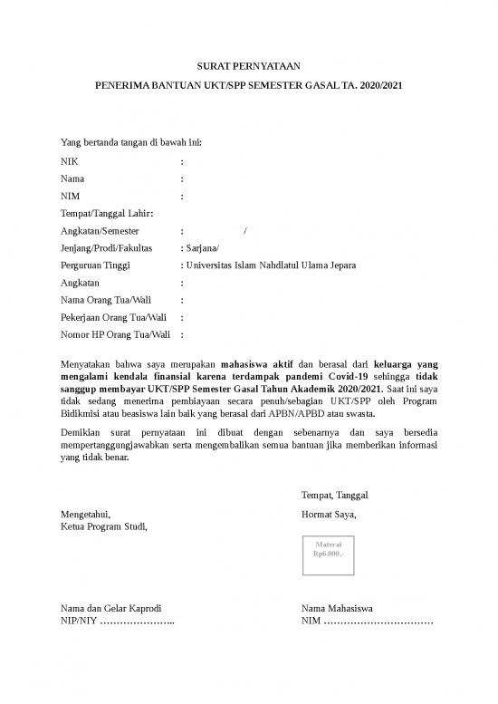 picture1_File - Surat Pernyataan Id 13641 | Surat Pernyataan Bantuan Spp