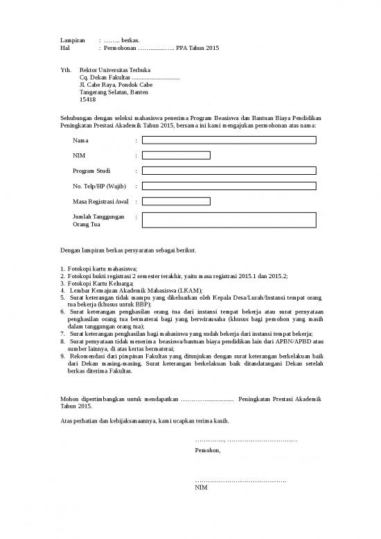 picture_File - Surat Keterangan Id 13662 | Form Syarat Beasiswa Bpp Ppa 20152 Update