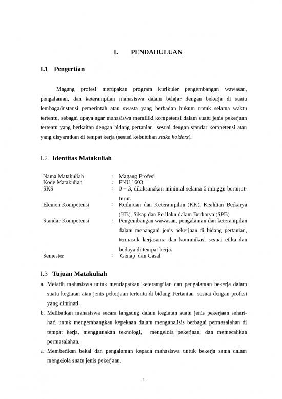 picture Jenis Etika Profesi 13680 | 1 2 Pedoman Magang Faperta