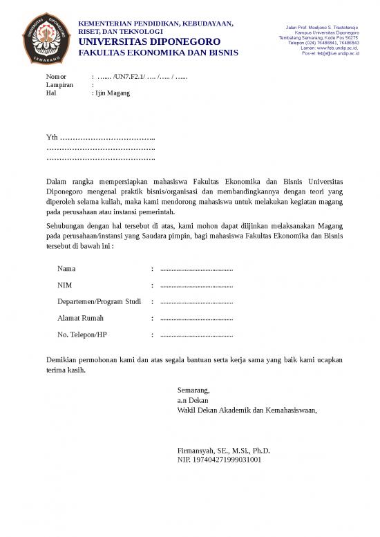 picture1_Contoh Cv Magang Mahasiswa Doc 13685 | Surat Ijin Magang Praktek