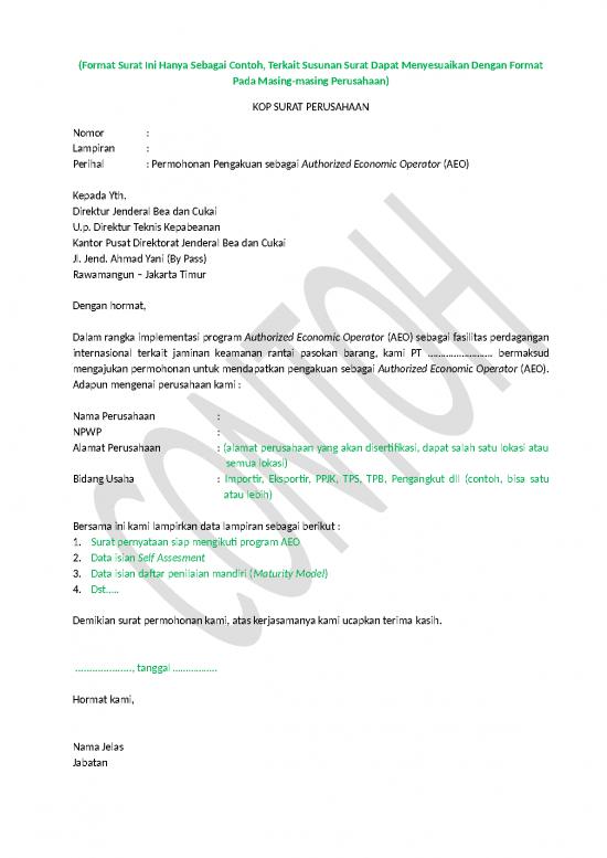 picture1_Presentasi Usaha 13763 | 091e756e0987e1b707e0eb994d999424 Contoh Permohonan Aeo