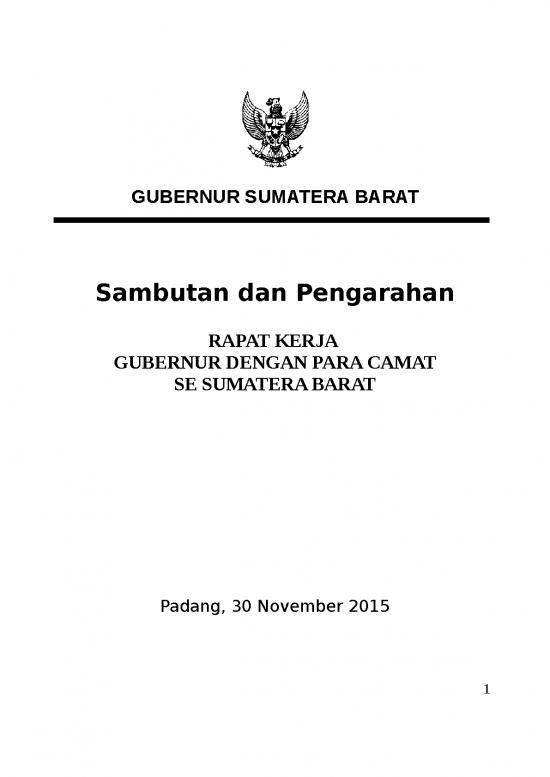 picture1_1449045660 Sambutan Raker Camat 30 Nov 015