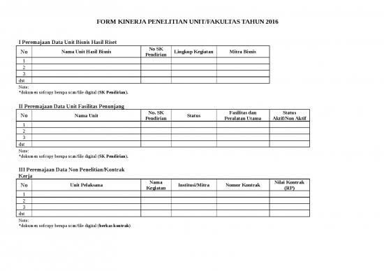 picture_Contoh Artikel Ilmiah Penelitian 13953 | Form Kinerja Penelitian Unit