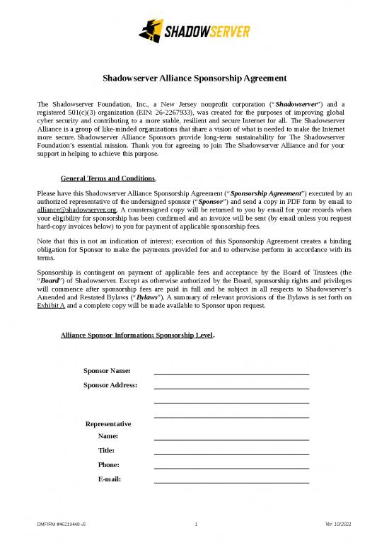 picture_Make Invoices Microsoft Word 13994 | Shadowserver Alliance Sponsorship Form