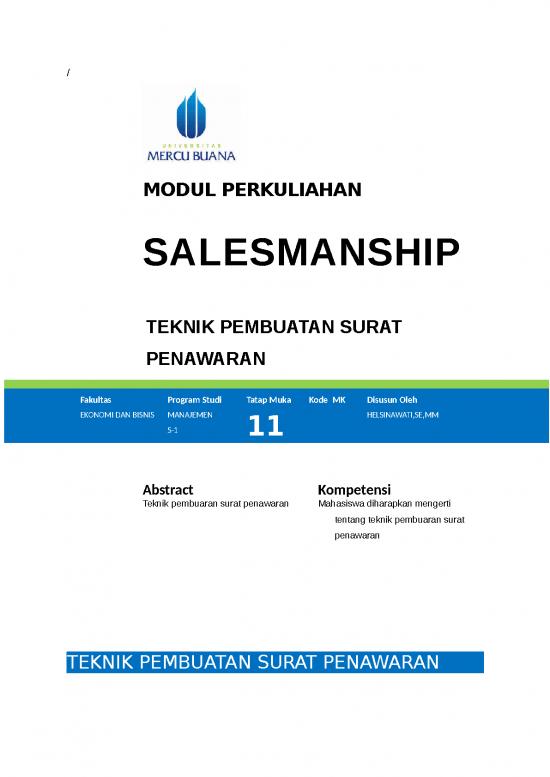 picture_File - Surat Penawaran Id 14059 | Helsinawati   Salesmanship &brvbar;modul Salesmanship 