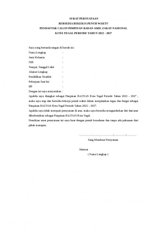picture_File - Surat Pernyataan Id 14188 | Berkas Formulir Capim Baznas Kab   Kota