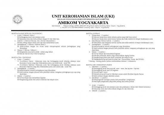 picture1_Job Description Panitia Idul Adha 1428 H