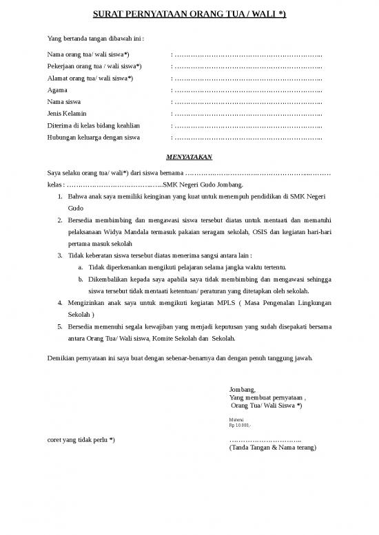 picture_File - Surat Pernyataan Id 14390 | Surat Pernyataan Orang Tua Fix
