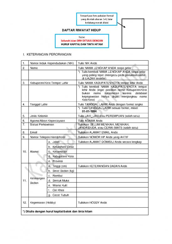 picture_20210112071156 2 Petunjuk Pengisian Daftar Riwayat Hidup Kab Bandung | File - Daftar Riwayat Hidup Id 15675