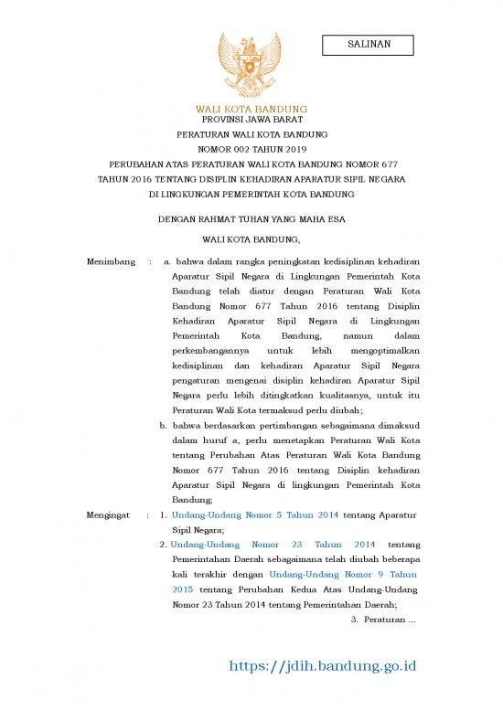 picture_Undang Undang Asn Terbaru Pdf 15037 | Autentifikasi Perwal 002 Tahun 2019 Disiplin Kehadiran