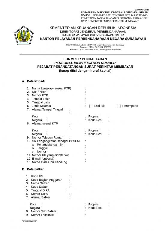 picture1_Form Pendaftaran Pin | File - Surat Perintah Id 15066