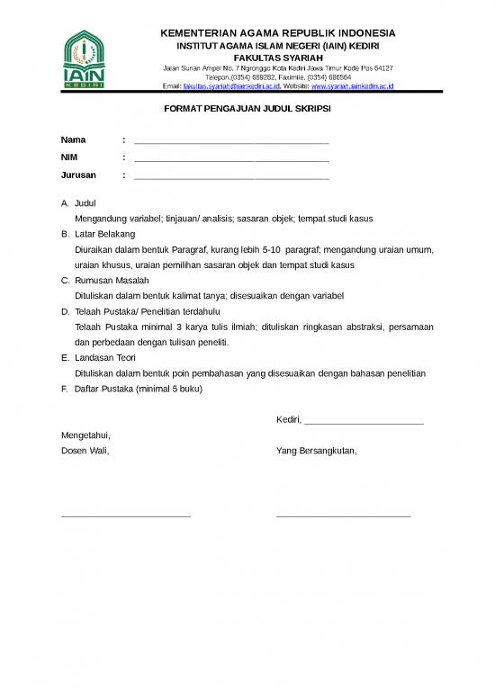 picture Contoh Penelitian Terdahulu 15617 | Form Pengajuan Judul Skripsi 1