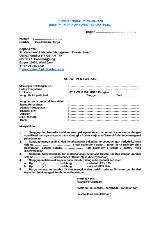 picture1_Format Surat Penawaran | File - Surat Penawaran Id 15396