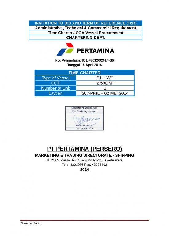 picture1_Invitation To Bid S1 Wo Laycan 26 April 02 Mei 2014