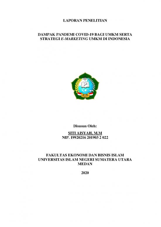 picture File - Laporan Penelitian Id 15604 | Laporan Penelitian   Siti Aisyah, M
