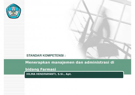picture_Laporan Ppt 14465 | Menerapkan Manajemen Dan Administrasi Di Bidang Farmasi