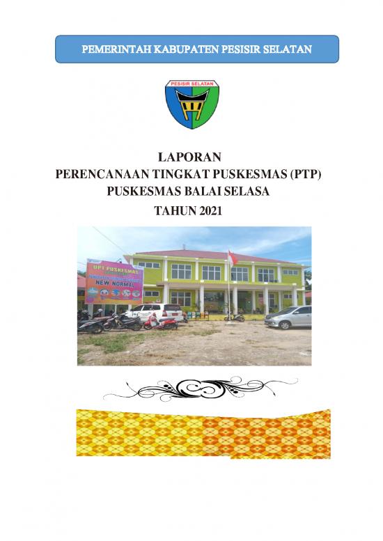 picture_Laporan Perencanaan Tingkat Puskesmas | File - Laporan Puskesmas