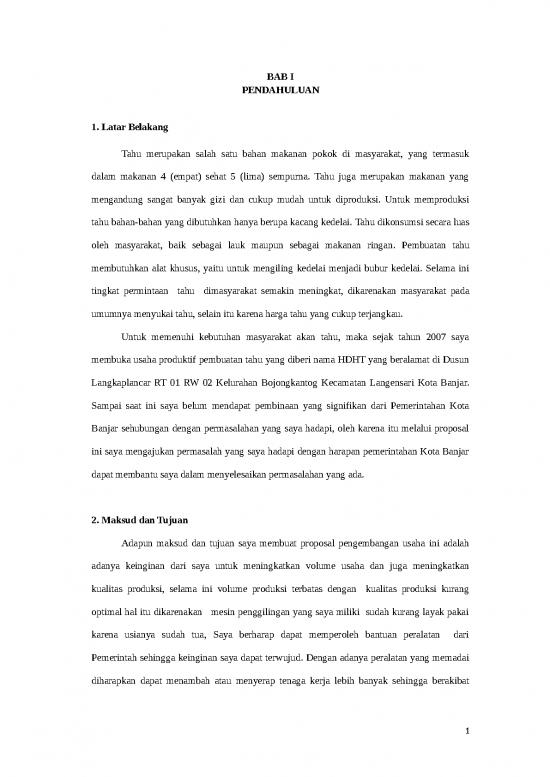 picture Download Word Excel 2007 15164 | Proposal Peralatan Tahu