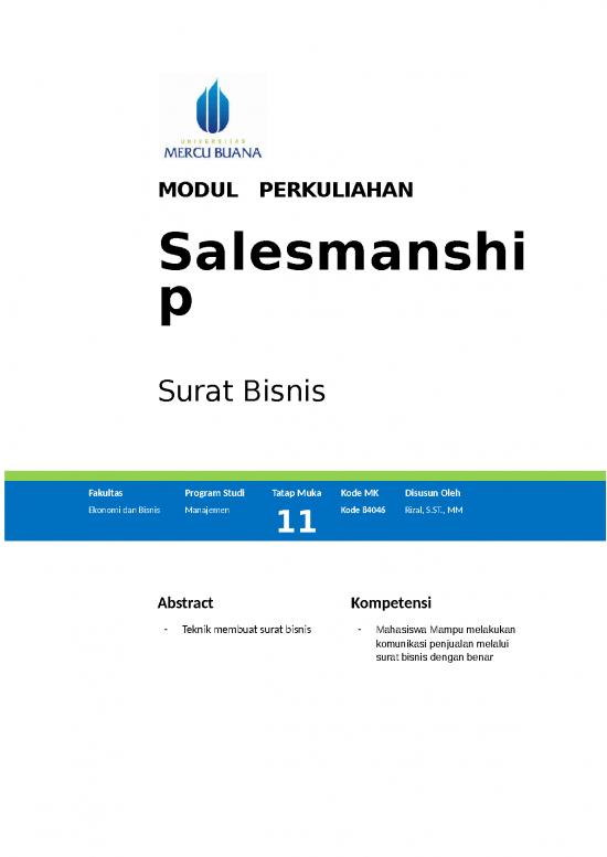picture_Cara Membuat Presentasi Bisnis 15480 | Rizal   Salesmanship &brvbar;modul Salesmanship 