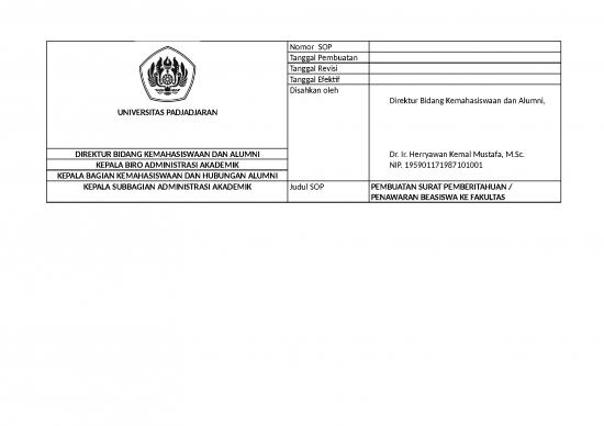 picture_Sop Pembuatan Surat Pemberitahuan Penawaran Beasiswa | File - Surat Penawaran Id 15448