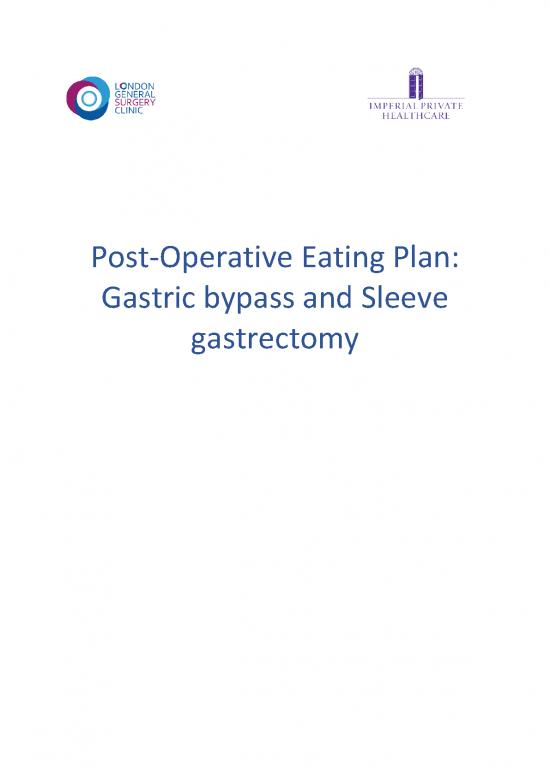 picture Protein Diet Pdf 148634 | 2020 Post Op Diet Bariatric