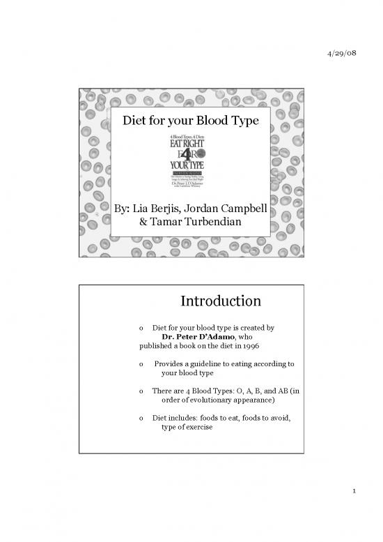 picture1_Diet Therapy Book Pdf 149972 | 3 Bloodtypepresentationfinal