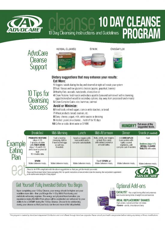 picture1_Oil Pdf 150369 | Advocare 10 Day Cleanse