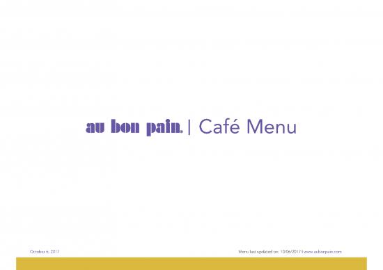 picture1_Au Bon Pain Nutrition Fall 2018