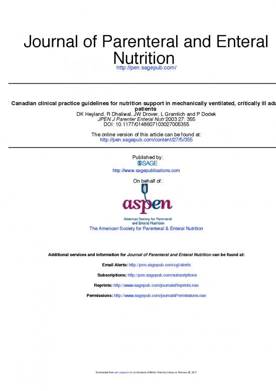 picture1_Nutrition Information Pdf 149722 | Canadian Clinical Practice Guidelines Jpen 2003 (mar 03 11)