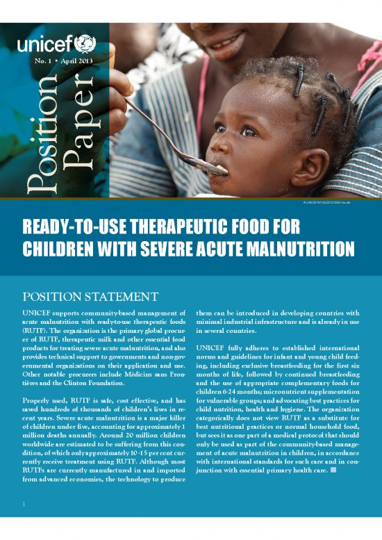 picture1_Acute Malnutrition Pdf 148710 | D 3838 Position Paper  Ready To