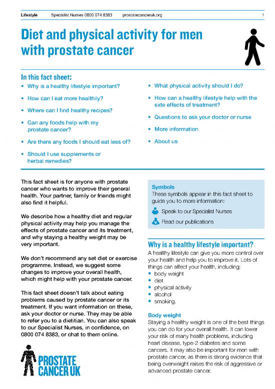 picture1_Regular Diet Pdf 149650 | Diet And Physical Activity For Men With Prostate Cancer Ifm
