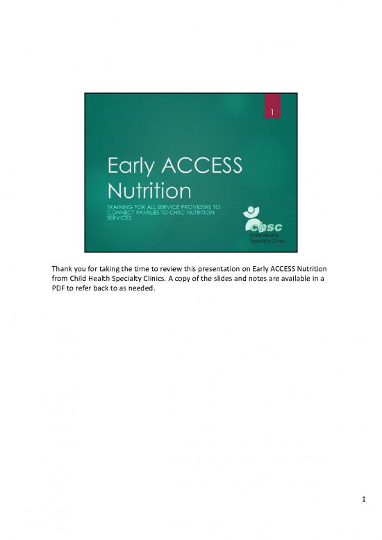 picture1_Nutrition Therapy Pdf 148244 | Early Access Nutrition Training 2020 Slides With Notes
