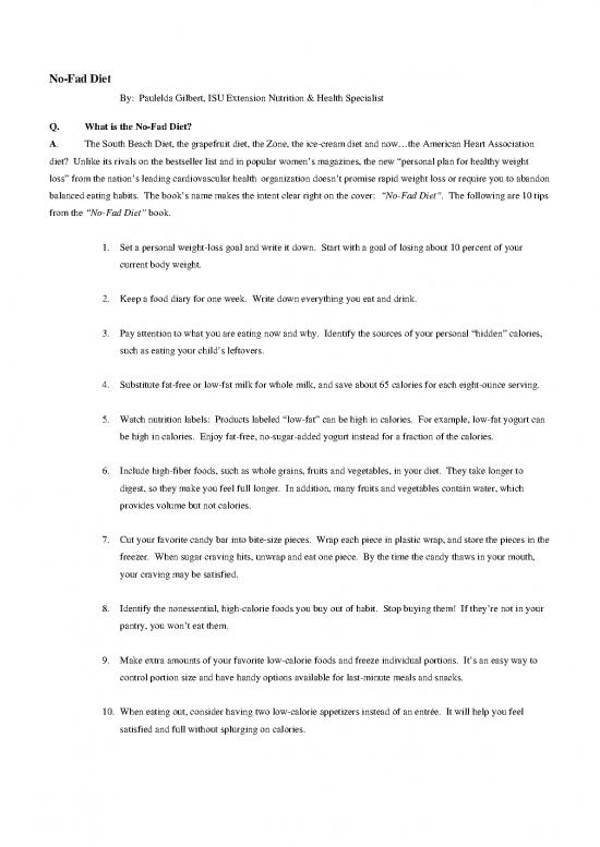 picture Fad Diet Pdf 150065 | Extcon092805nofaddiet