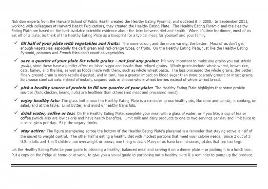 picture_Public Nutrition Pdf 148168 | Harvard Healthy Eating Plate, Script